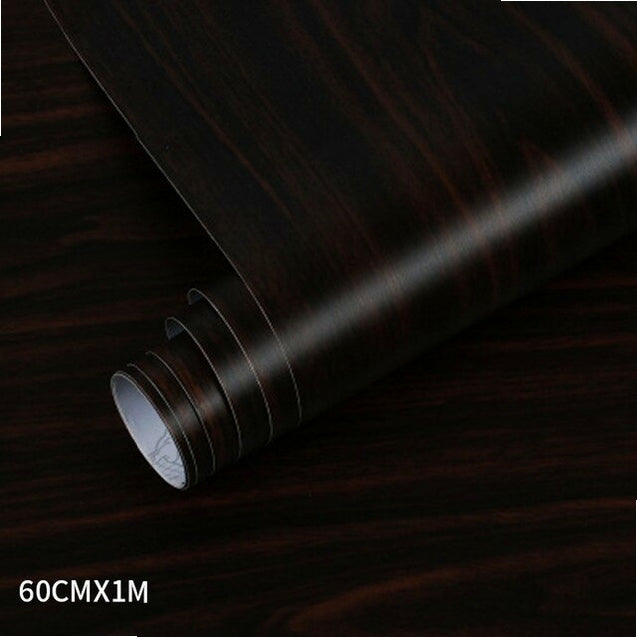 Wood Grain PVC Wallpaper Film for Kitchen Cabinets Furniture Closet Door Home Office Wall Decor Sticker