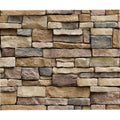 Removable PVC 3D Stone Brick Wall Sticker Wallpaper Home Decor Art Paper Background Decal for Living Room Bedroom