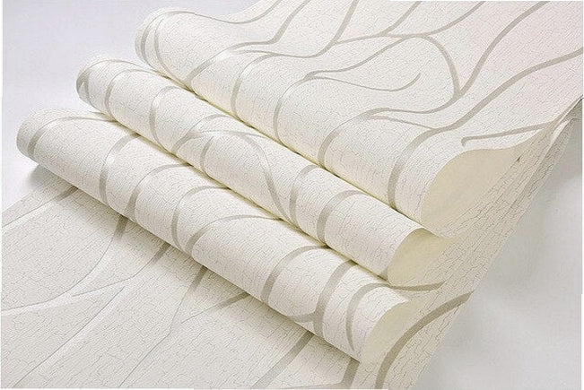 10M Non-Woven Wall Paper Roll Modern 3D Wallpaper Simple Wall Covering for Bedroom Living Room Dining Room Home Decor
