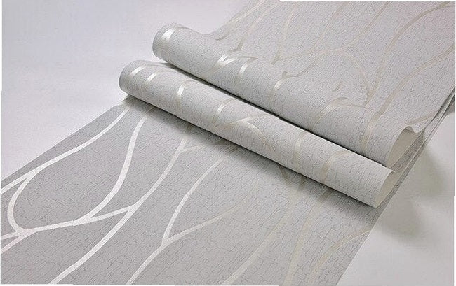 10M Non-Woven Wall Paper Roll Modern 3D Wallpaper Simple Wall Covering for Bedroom Living Room Dining Room Home Decor