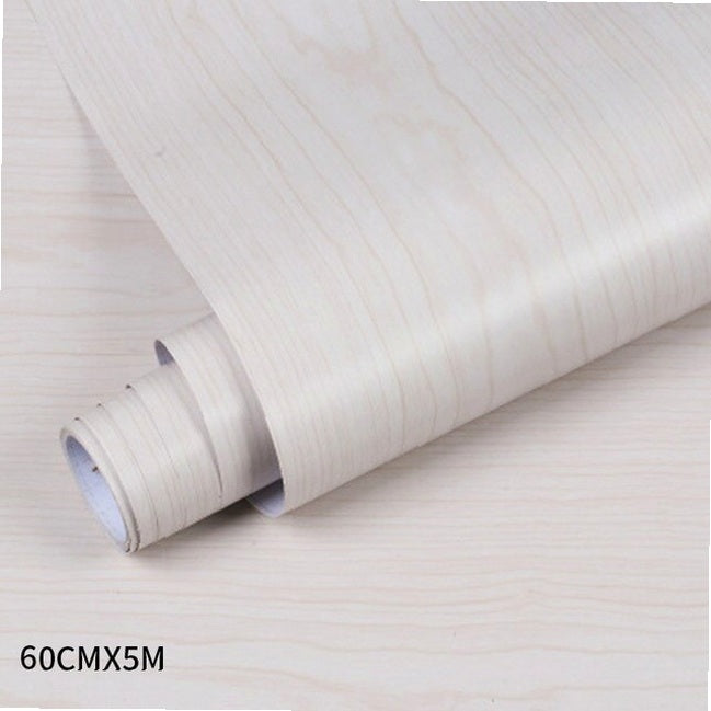 Wood Grain PVC Wallpaper Film for Kitchen Cabinets Furniture Closet Door Home Office Wall Decor Sticker