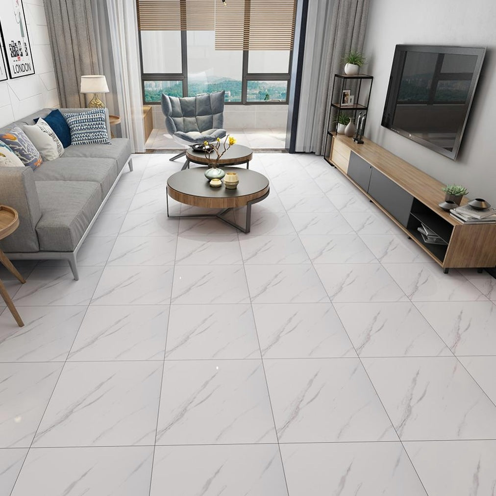 30*30cm Self Adhesive Waterproof Floor Decals Easy Application Ceramic Tile Contact Paper Stickers for Kitchen Living Room Decor