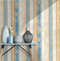 6m/Roll 0.45m Width Vintage Wood 3D Self-Adhesive Wall Paper Rolls Mural Contact Paper for Living Room Kitchen Bathroom Home Decoration