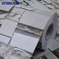 3D Vinyl Brick Pattern Wallpaper 0.4x3M Waterproof Wall Sticker Modern Home Decor for Kitchen Bathroom Living Room