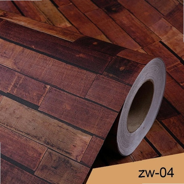 3D Vinyl Brick Pattern Wallpaper 0.4x3M Waterproof Wall Sticker Modern Home Decor for Kitchen Bathroom Living Room